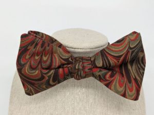 Scarlet Feather Bow Tie