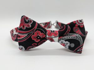 Red & Black Bow Tie