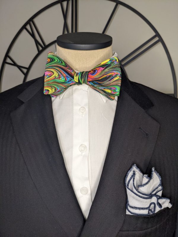 Green Fusion Bow Tie