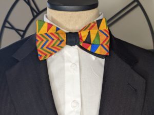 Kente Pattern Bow Tie