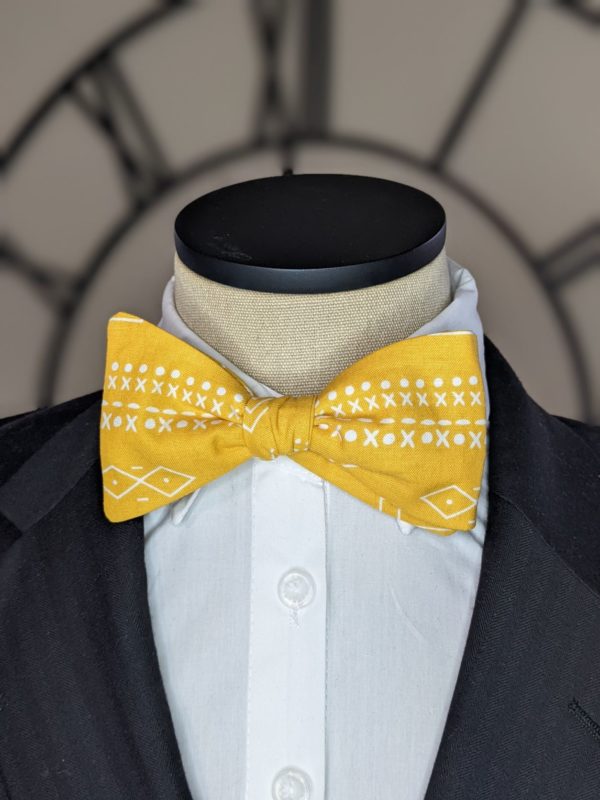 African Print Bow Tie