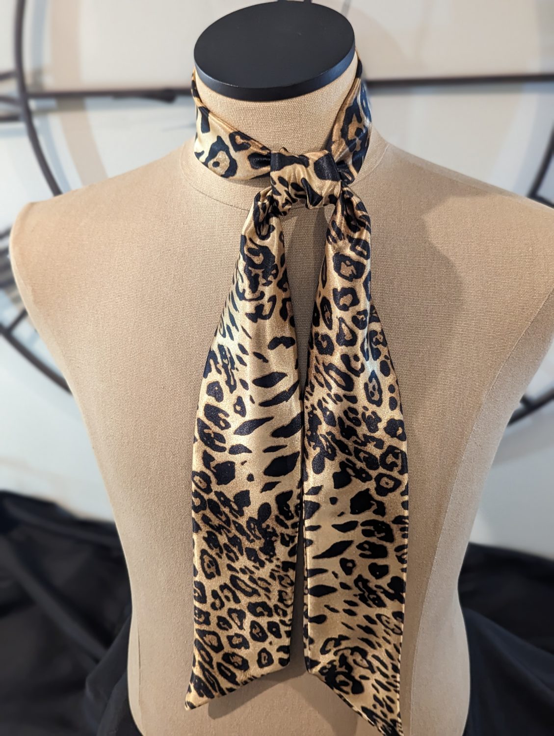 animal print scarf